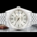 Rolex Datejust 36 Argento Jubilee Silver Lining Dial 16234